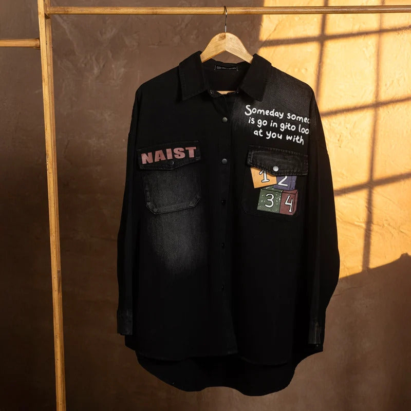 Unreal Pop Crew - Comfortable oversize shirt