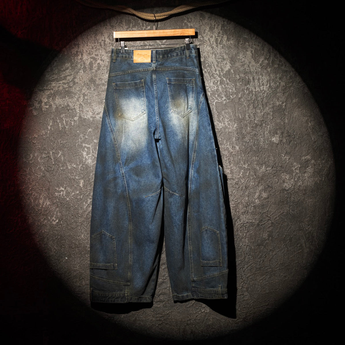 Rust Fade Asym Denim (For Women)