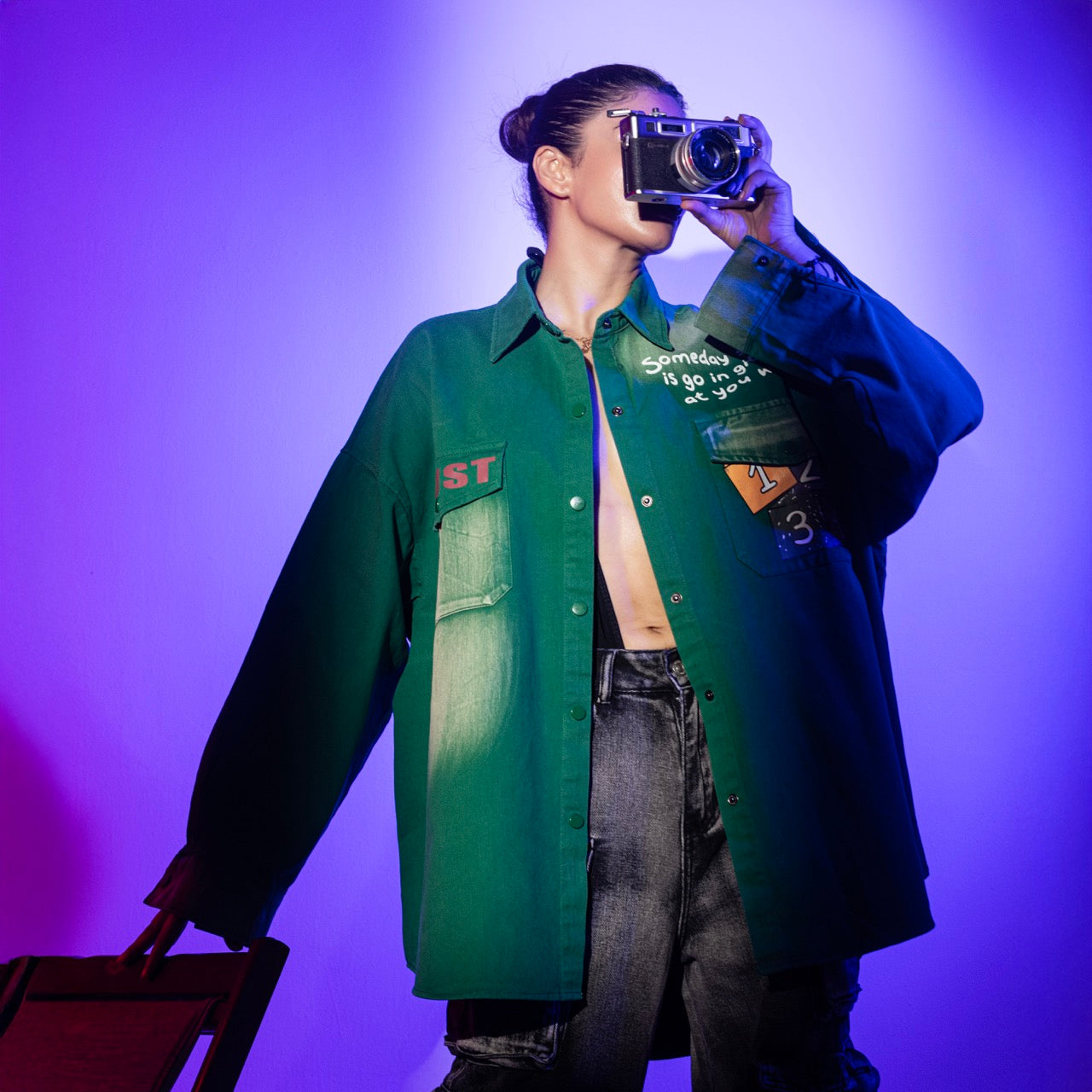 Unreal Pop Forest Green Crew