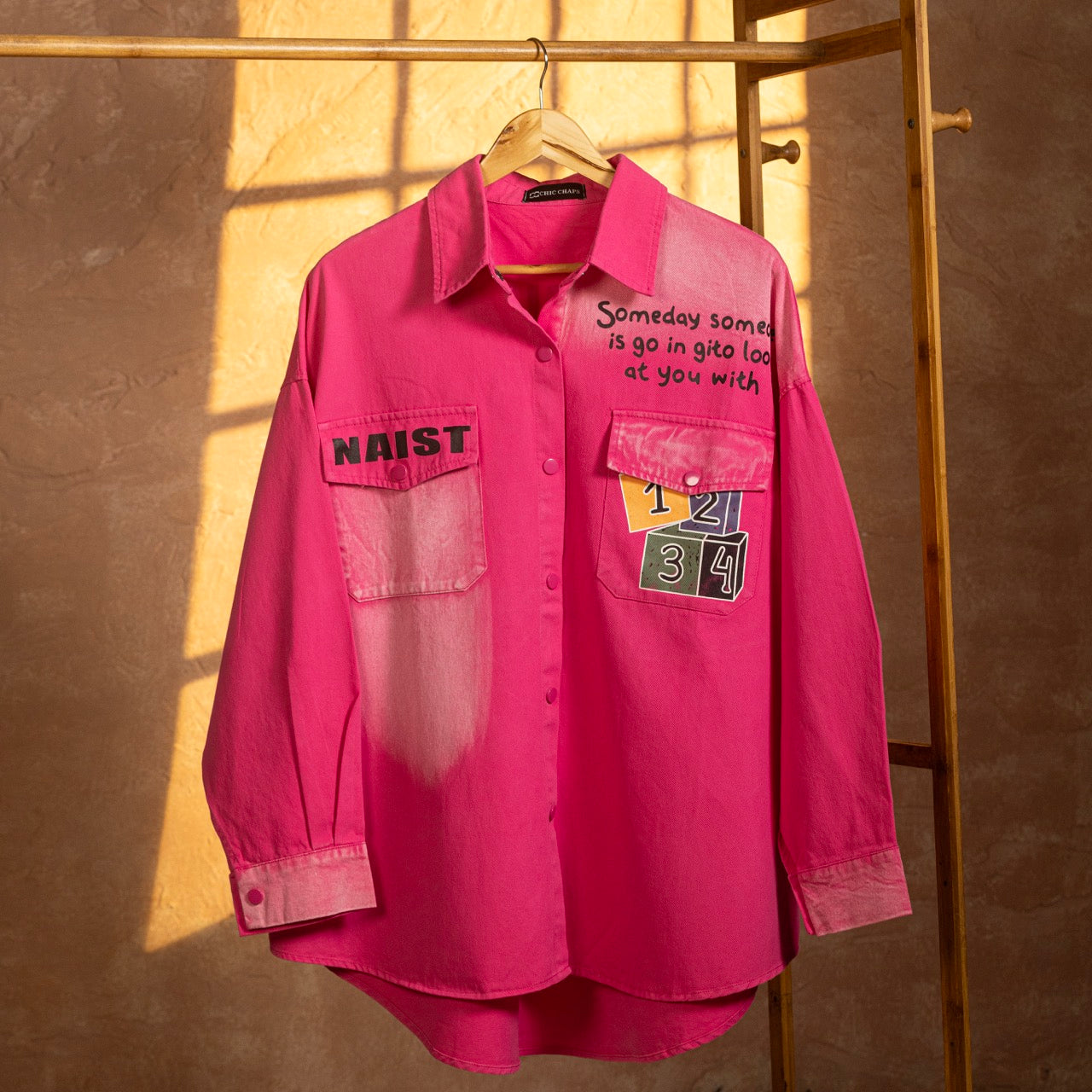 Unreal Pop Hot Pink Crew