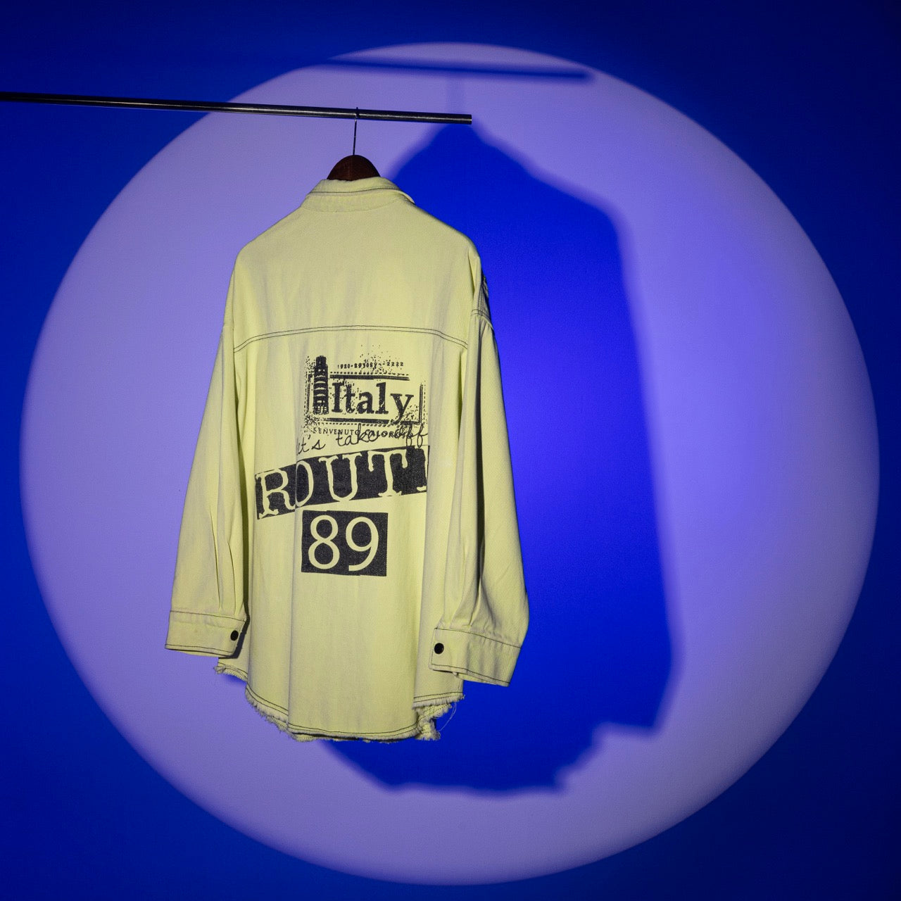 Route 89 Patch Utility Lime Frost Shirt