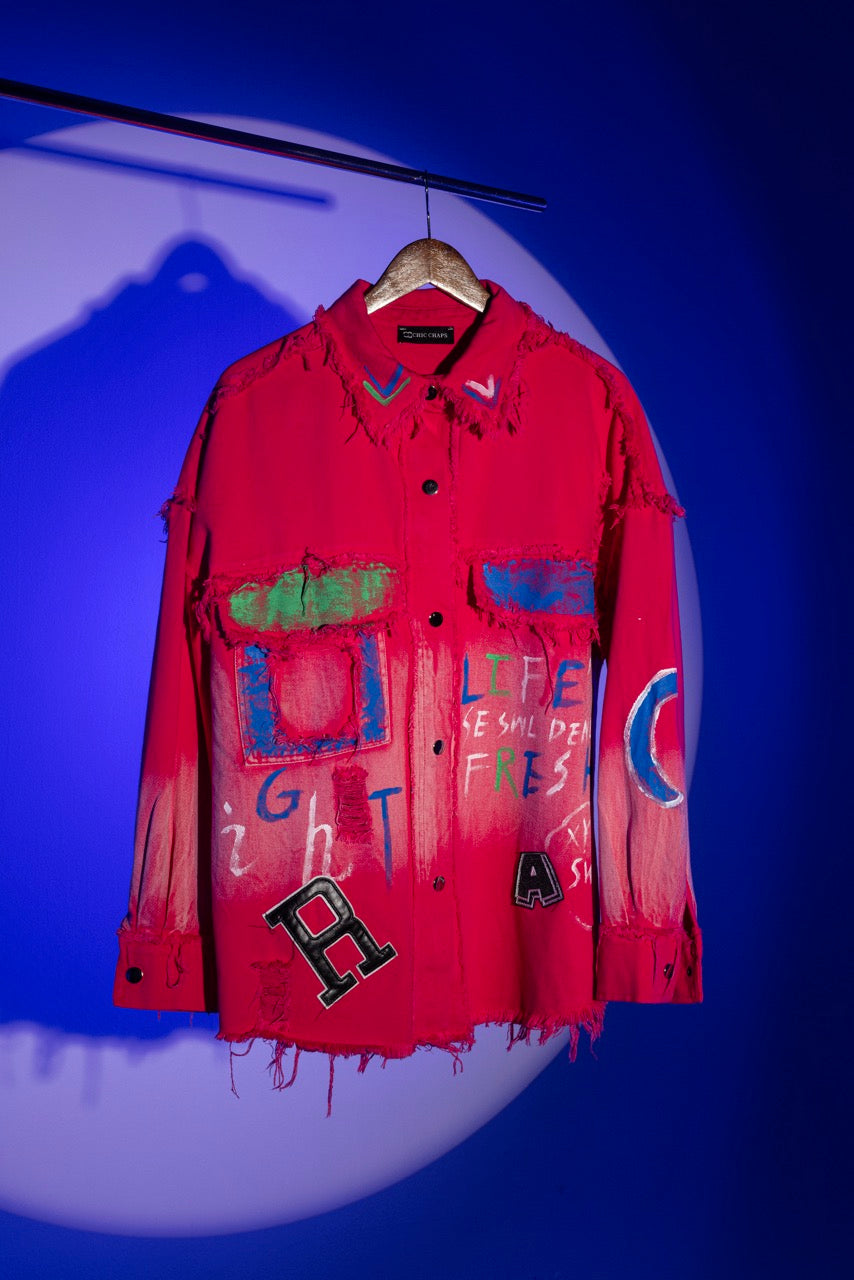 Life Patch Shacket