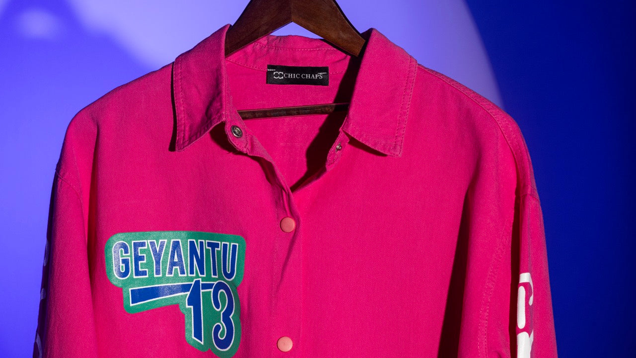 Genkin Fade Bubblegum Pink Overshirt