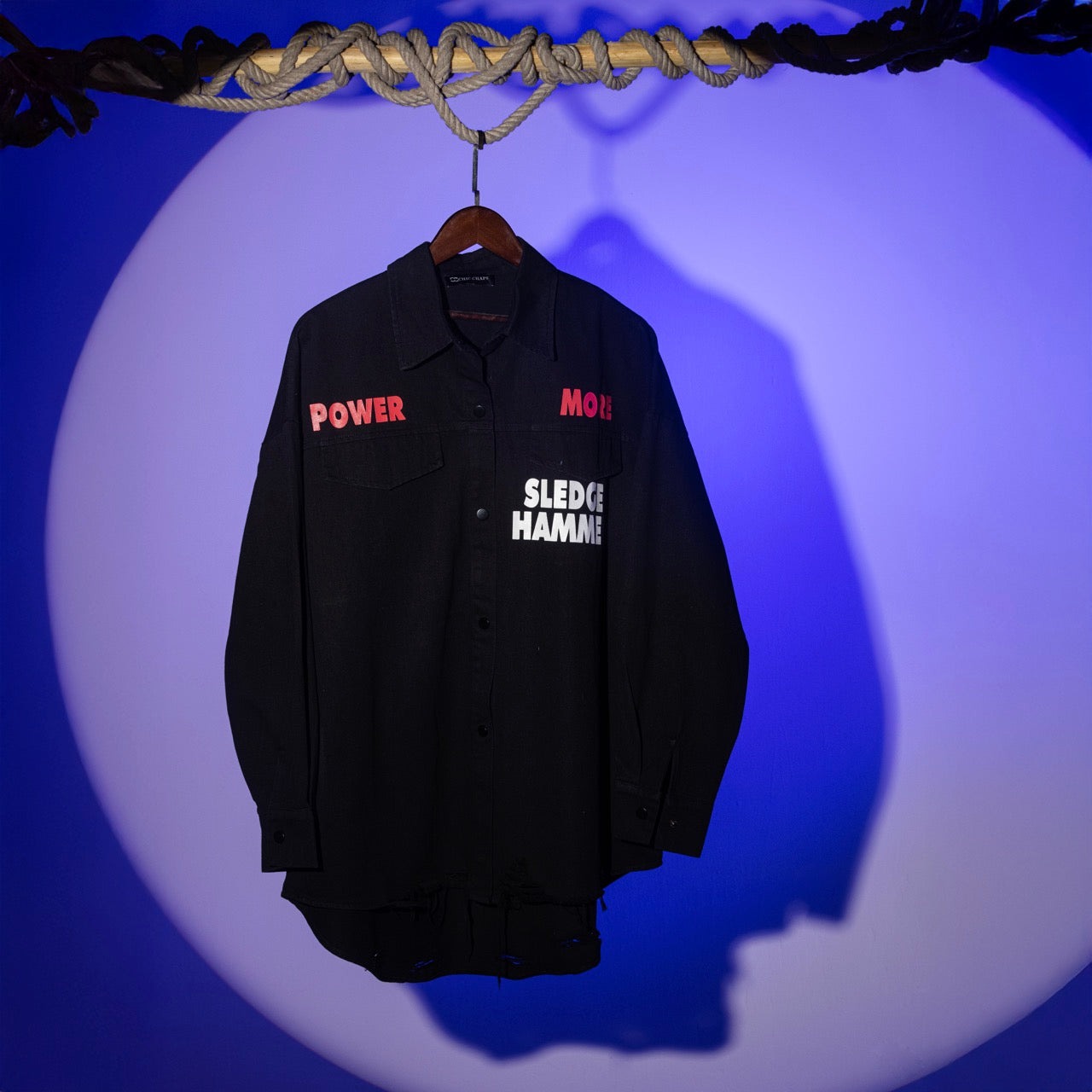 Glow Core Power Black Shirt