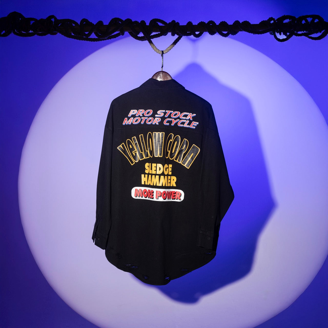 Glow Core Power Black Shirt